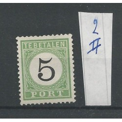 Curacao P2-II Port 1889 MH/ongebr  CV 250  €