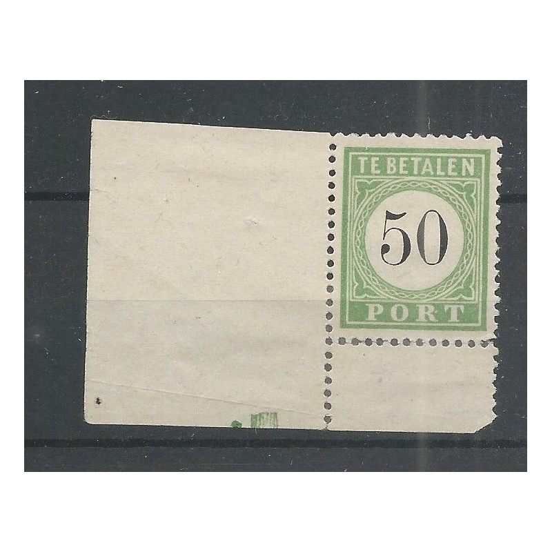Curacao P10-I hoekzegel Port 1889 MH/ongebr CV 60 € Curacao P10-I hoekzegel Port 1889 MH/ongebr CV 60 €