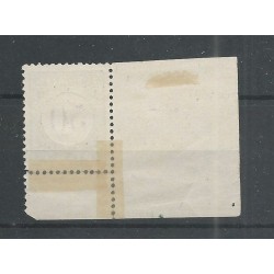Curacao P10-I hoekzegel Port 1889 MH/ongebr  CV 60  €