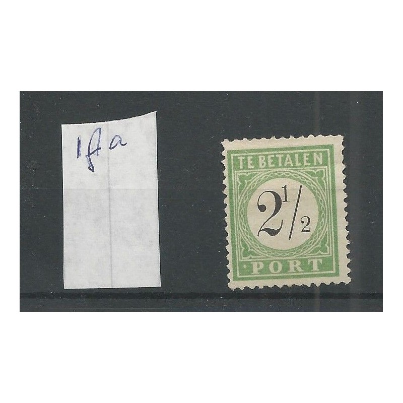 Curacao P1fa "Punt-port" Port 1889 MH/ongebr CV 50 € Curacao P1fa "Punt-port" Port 1889 MH/ongebr CV 50 €