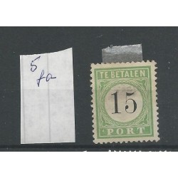 Curacao P5fa "Punt-port" Port 1889 MH/ongebr  CV 125  €