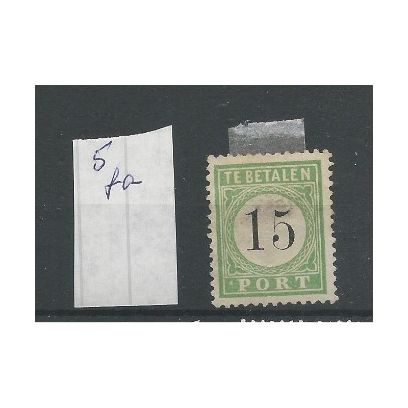 Curacao P5fa "Punt-port" Port 1889 MH/ongebr CV 125 € Curacao P5fa "Punt-port" Port 1889 MH/ongebr CV 125 €