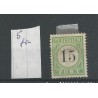 Curacao P5fa "Punt-port" Port 1889 MH/ongebr  CV 125  €