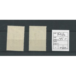 Nederland 681-682 EUROPA 1956   MNH/postfris CV 45 €