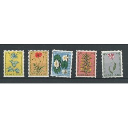 Nederland 738-742 Zomer1960 MNH/postfris  CV 14 €