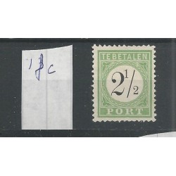 Curacao P1fc "Barst" Port 1889 MH/ongebr  CV 50  €