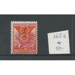 Nederland 168a  met paskruis  MH/ongebr  CV 50  €