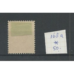Nederland 168a  met paskruis  MH/ongebr  CV 50  €