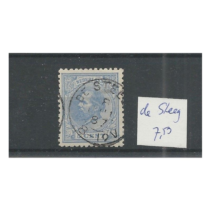 Nederland 19 met "DE STEEG 1887" VFU/gebr CV 7,5 € Nederland 19 met "DE STEEG 1887" VFU/gebr CV 7,5 €