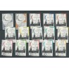 Nederland D44-48 DIENST 1989  MNH/postfris   CV 17 €