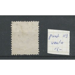 Nederland 20 met puntstempel 113  VFU/gebr  CV 5+ €