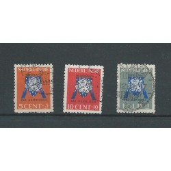 Ned. Indie  290-292   VFU/gebr   CV 20 €