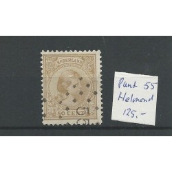 Nederland 43 met puntstempel 55 VFU/gebr  CV 125 €
