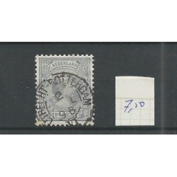 Nederland 38 met "UTRECHT-ROTERDAM VI  1896" VFU/gebr CV 9 €