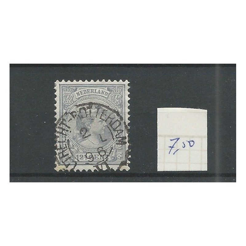 Nederland 38 met "UTRECHT-ROTERDAM VI 1896" VFU/gebr CV 9 € Nederland 38 met "UTRECHT-ROTERDAM VI 1896" VFU/gebr CV 9 €