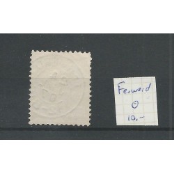 Nederland 35 met "FERWERD 1897" VFU/gebr CV 10+ €