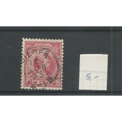 Nederland 37 met "DIEREN 1893" VFU/gebr CV 5+ €