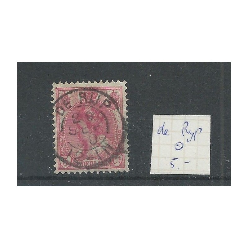 Nederland 60 met "DE RIJP 1900" kleinrond VFU/gebr CV 5++ € Nederland 60 met "DE RIJP 1900" kleinrond VFU/gebr CV 5++ €