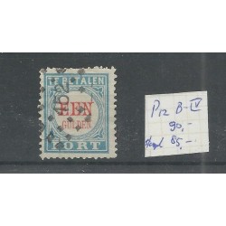 Nederland P12 B-IV  met puntstempel 152   CV 175 €