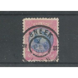 Nederland  47 met "SNEEK 1899" grootrond VFU/gebr  CV 180 €
