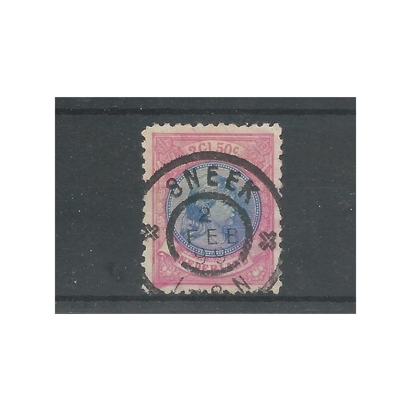 Nederland 47 met "SNEEK 1899" grootrond VFU/gebr CV 180 € Nederland 47 met "SNEEK 1899" grootrond VFU/gebr CV 180 €