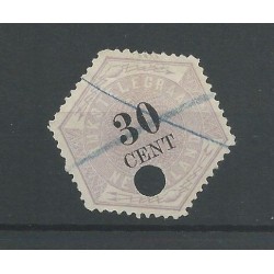 Nederland TG8 Telegram 30ct  VFU/gebr  CV 28 €