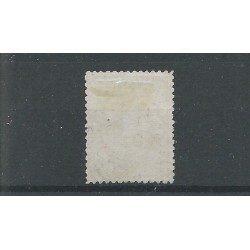 Nederland 14 met "UTRECHT 1869" franco-takje in blauw VFU/gebr CV 100++ €