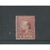 Nederland 8 I-A met Franco z kastje in rood  VFU/gebr CV  10++ €