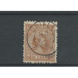 Nederland 39 met "BRIELLE 1895" kleinrond VFU/gebr CV  10+ €