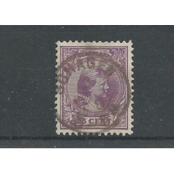 Nederland 42 met "SCHAGEN 1898" kleinrond VFU/gebr CV  14++ €