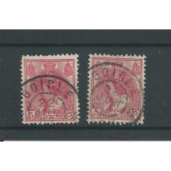 Nederland 60 met "GOIRLE 1906" grootrond   VFU/gebr CV 4 €