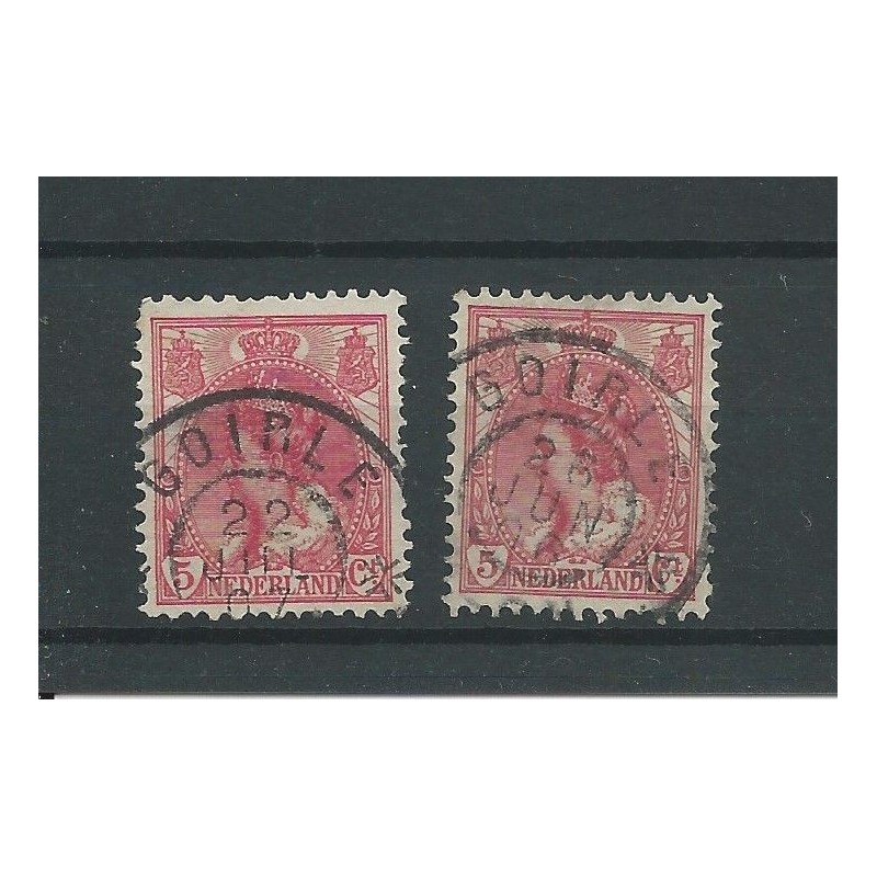 Nederland 60 met "GOIRLE 1906" grootrond VFU/gebr CV 4 € Nederland 60 met "GOIRLE 1906" grootrond VFU/gebr CV 4 €