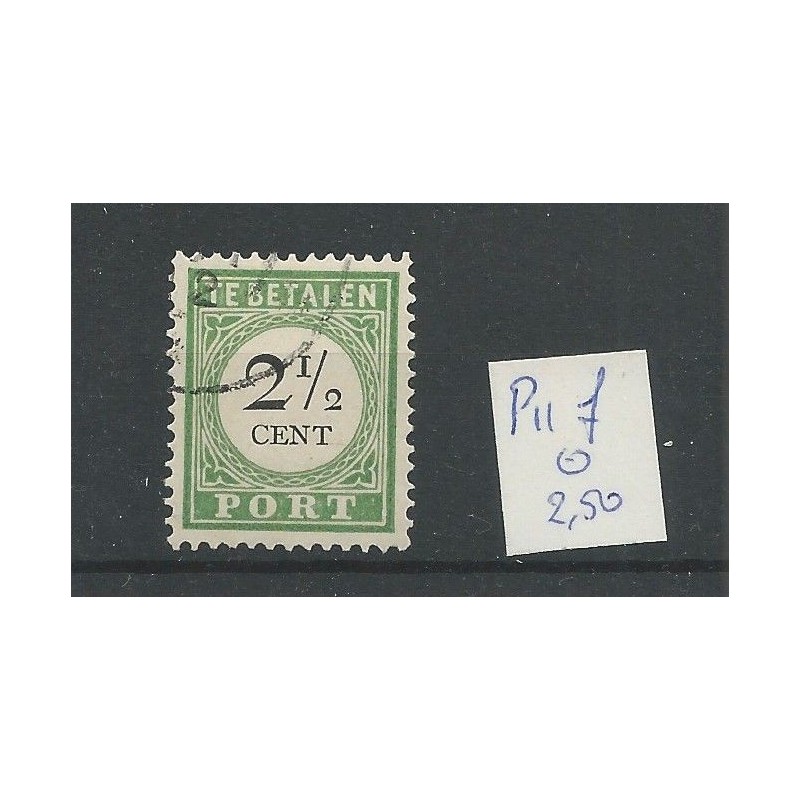 Curacao P11f "Lange breukstreep" Port VFU/gebr CV 2,5 € Curacao P11f "Lange breukstreep" Port VFU/gebr CV 2,5 €