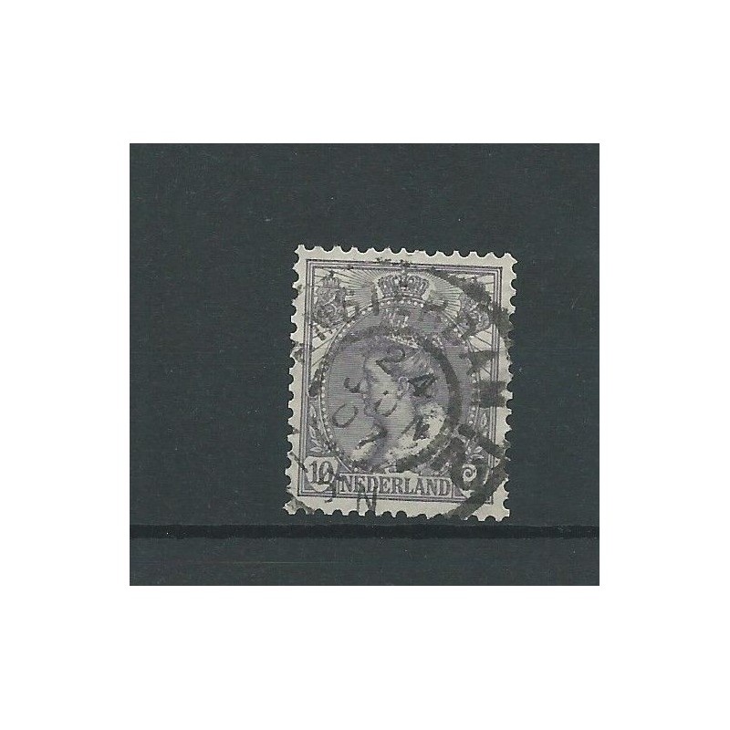 Nederland 62 met "AMSTERDAM-12 1907" grootrond VFU/gebr CV 10 € Nederland 62 met "AMSTERDAM-12 1907" grootrond VFU/gebr CV 10 €