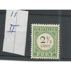 Curacao  P11-II  Port 1892  MH/ongebr CV 25 €