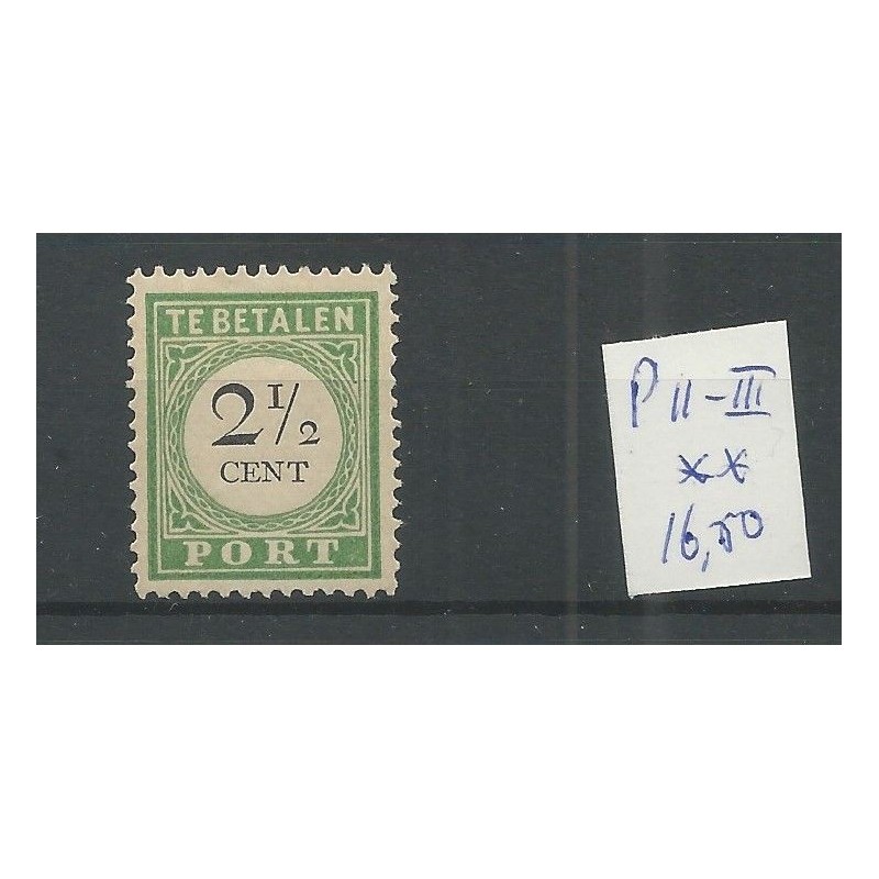 Curacao P11-III Port 1892 MNH/postfris CV 16,5++ € Curacao P11-III Port 1892 MNH/postfris CV 16,5++ €