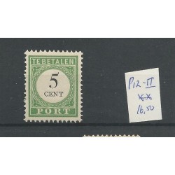 Curacao  P12-II  Port 1892  MNH/postfris CV 16,5++ €