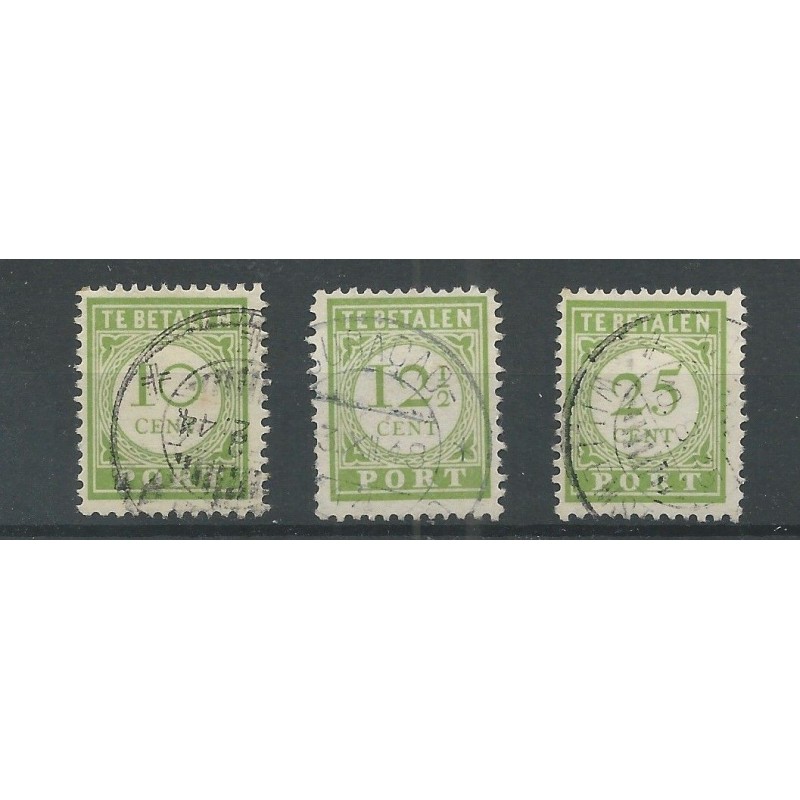 Curacao P31-33 Port 1915 VFU/gebr CV 95 € Curacao P31-33 Port 1915 VFU/gebr CV 95 €