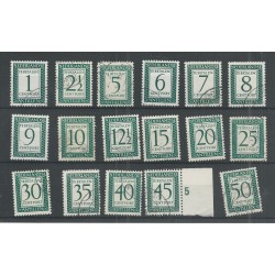 Curacao  P44-60  Port 1952  VFU/gebr CV 23 €