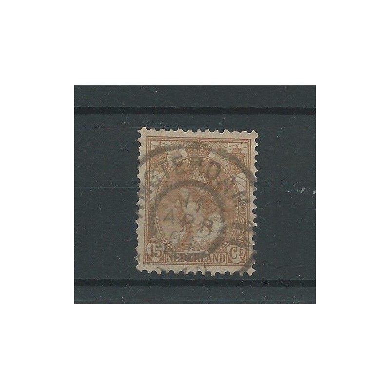 Nederland 64 met "AMSTERDAM-11 1907" grootrond VFU/gebr CV 7 € Nederland 64 met "AMSTERDAM-11 1907" grootrond VFU/gebr CV 7 €
