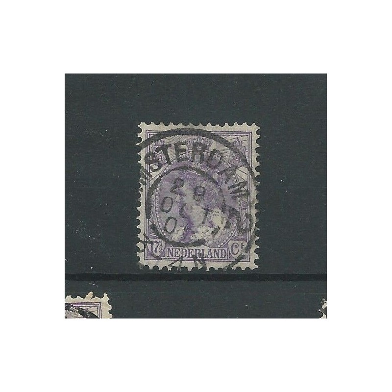 Nederland 66 met "AMSTERDAM-2 1905" grootrond VFU/gebr CV 21 € Nederland 66 met "AMSTERDAM-2 1905" grootrond VFU/gebr CV 21 €