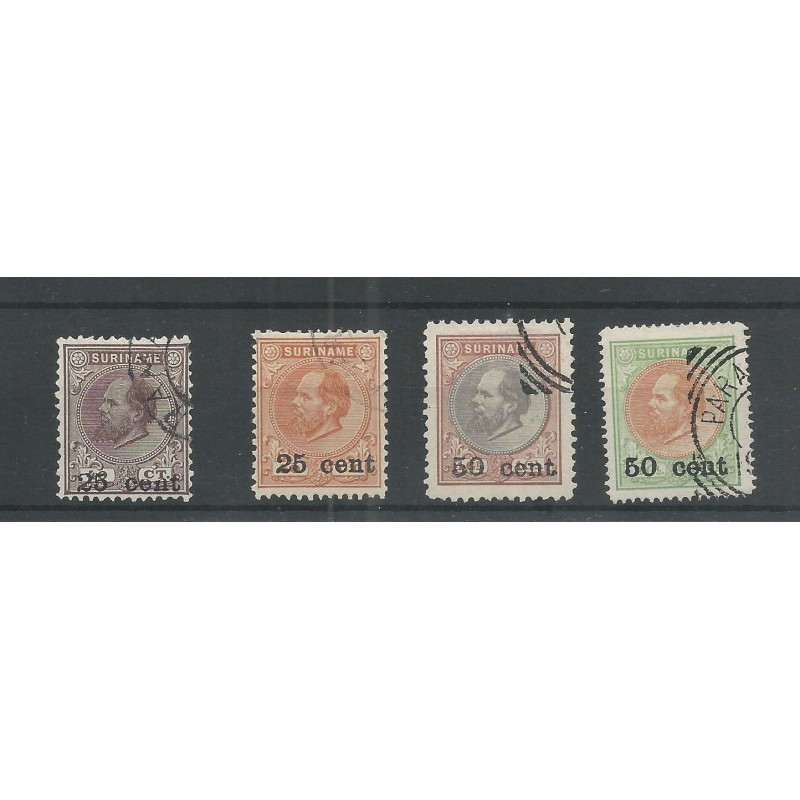 Suriname 37-40 Hulpuitgifte VFU/gebr CV 227 € Suriname 37-40 Hulpuitgifte VFU/gebr CV 227 €