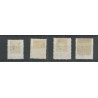 Suriname 37-40 Hulpuitgifte  VFU/gebr CV 227 €