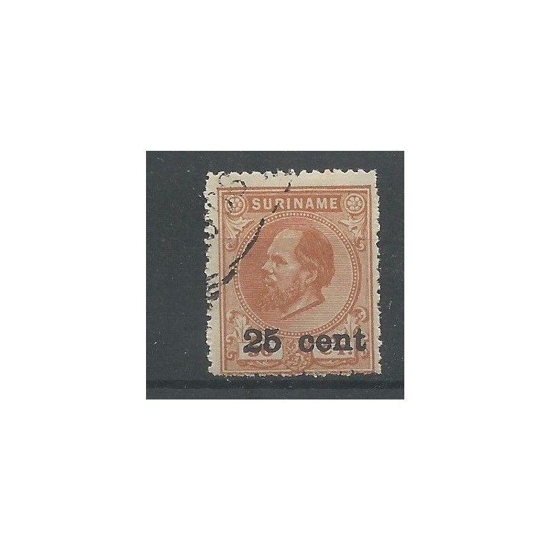 Suriname 38A Hulpuitgife VFU/gebr CV 175 € Suriname 38A Hulpuitgife VFU/gebr CV 175 €