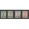 Suriname 100-103  Wilhelmina  VFU/gebr CV 72 €