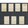 Suriname 104-110  Wilhelmina Jubileum  VFU/gebr CV 636 €