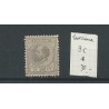 Suriname 8C  willem III 1873  MH/ongebr CV 30 €