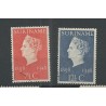 Suriname 275-276   VFU/gebr  CV 2 €