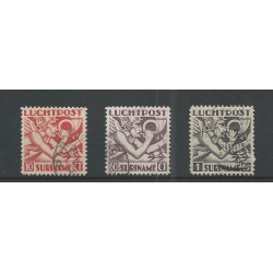 Suriname LP20-22  Luchtpost VFU/gebr  CV 32 €