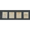 Suriname P1, P2, P4, P8  Type II  Port 1886  VFU/gebr  CV 50 €